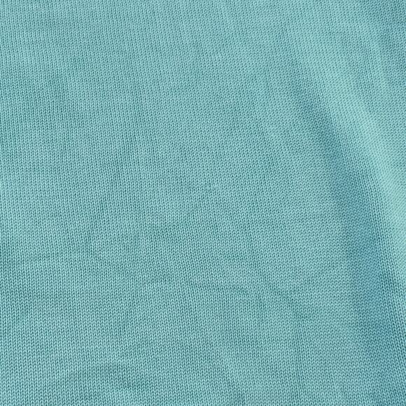Brooks Brothers Sweater Mens XL Aqua Blue Silk Cotton Blend V-Neck Country Club - Picture 8 of 8